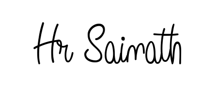 Elevate your brand with a stunning Hr Sainath eSignature. The Angelique-Rose-font-FFP style provides a balanced, flowing aesthetic for everyday signing. Hr Sainath signature style 5 images and pictures png
