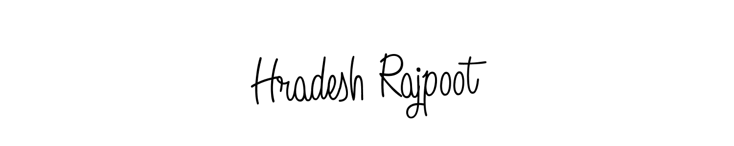 You can use this online signature creator to create a handwritten signature for the name Hradesh Rajpoot. This is the best online autograph maker. Hradesh Rajpoot signature style 5 images and pictures png