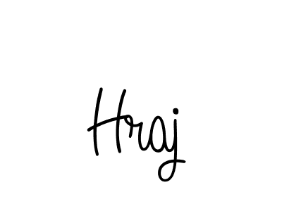 Create a beautiful signature design for name Hraj. With this signature (Angelique-Rose-font-FFP) fonts, you can make a handwritten signature for free. Hraj signature style 5 images and pictures png