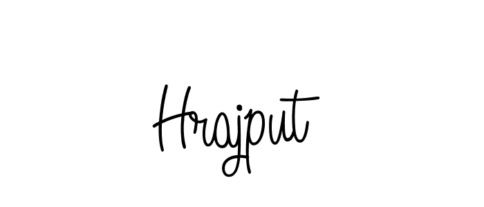 Create a beautiful signature design for name Hrajput. With this signature (Angelique-Rose-font-FFP) fonts, you can make a handwritten signature for free. Hrajput signature style 5 images and pictures png