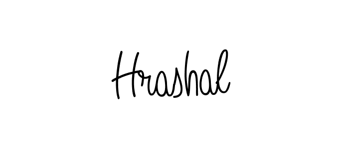 You should practise on your own different ways (Angelique-Rose-font-FFP) to write your name (Hrashal) in signature. don't let someone else do it for you. Hrashal signature style 5 images and pictures png