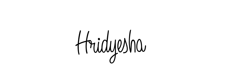 How to Draw Hridyesha signature style? Angelique-Rose-font-FFP is a latest design signature styles for name Hridyesha. Hridyesha signature style 5 images and pictures png