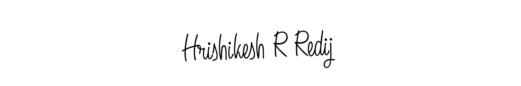 Similarly Angelique-Rose-font-FFP is the best handwritten signature design. Signature creator online .You can use it as an online autograph creator for name Hrishikesh R Redij. Hrishikesh R Redij signature style 5 images and pictures png