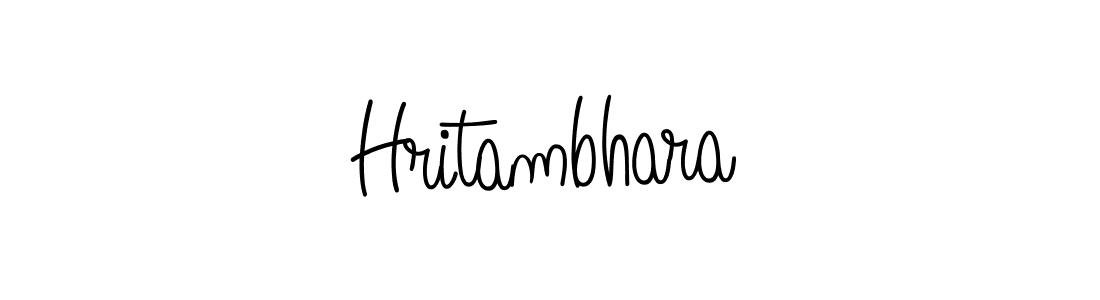 Use a signature maker to create a handwritten signature online. With this signature software, you can design (Angelique-Rose-font-FFP) your own signature for name Hritambhara. Hritambhara signature style 5 images and pictures png