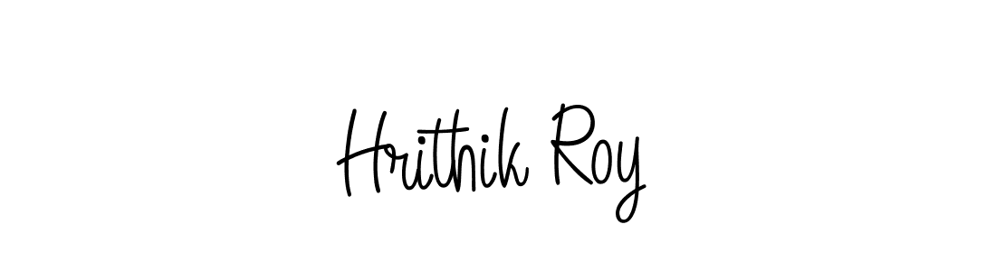 Design your own signature with our free online signature maker. With this signature software, you can create a handwritten (Angelique-Rose-font-FFP) signature for name Hrithik Roy. Hrithik Roy signature style 5 images and pictures png