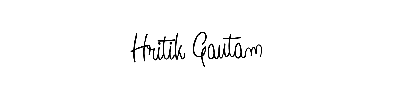 It looks lik you need a new signature style for name Hritik Gautam. Design unique handwritten (Angelique-Rose-font-FFP) signature with our free signature maker in just a few clicks. Hritik Gautam signature style 5 images and pictures png