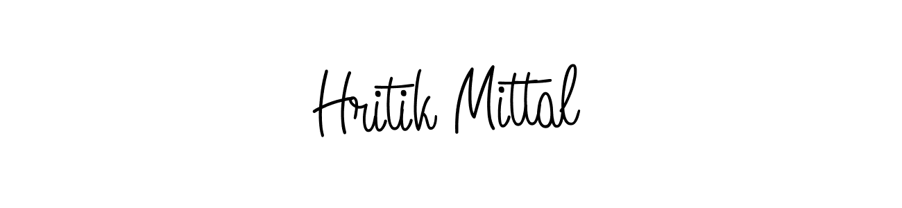 How to Draw Hritik Mittal signature style? Angelique-Rose-font-FFP is a latest design signature styles for name Hritik Mittal. Hritik Mittal signature style 5 images and pictures png