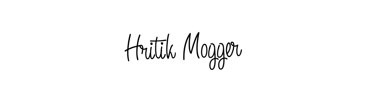 Design your own signature with our free online signature maker. With this signature software, you can create a handwritten (Angelique-Rose-font-FFP) signature for name Hritik Mogger. Hritik Mogger signature style 5 images and pictures png