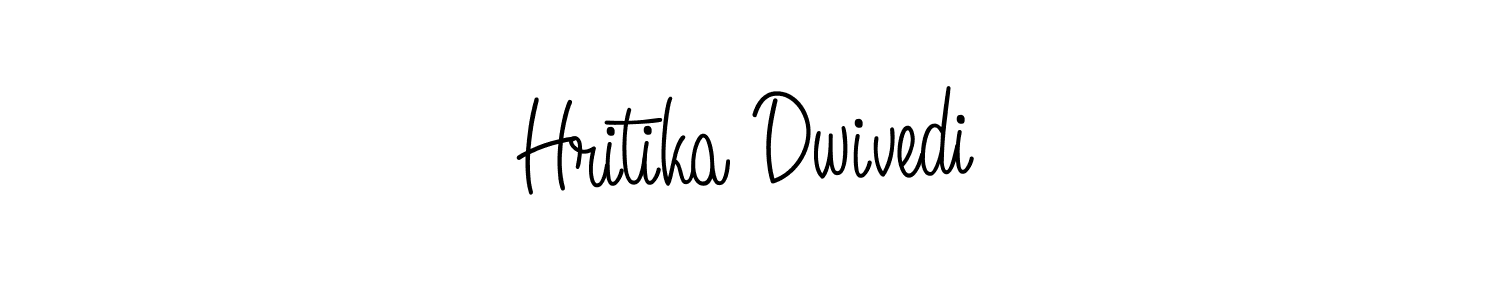 Create a beautiful signature design for name Hritika Dwivedi. With this signature (Angelique-Rose-font-FFP) fonts, you can make a handwritten signature for free. Hritika Dwivedi signature style 5 images and pictures png