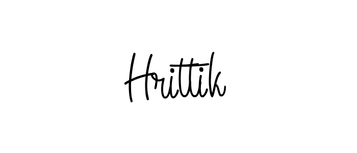 How to Draw Hrittik signature style? Angelique-Rose-font-FFP is a latest design signature styles for name Hrittik. Hrittik signature style 5 images and pictures png