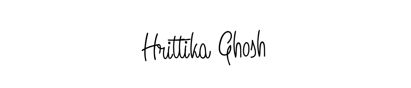 Use a signature maker to create a handwritten signature online. With this signature software, you can design (Angelique-Rose-font-FFP) your own signature for name Hrittika Ghosh. Hrittika Ghosh signature style 5 images and pictures png