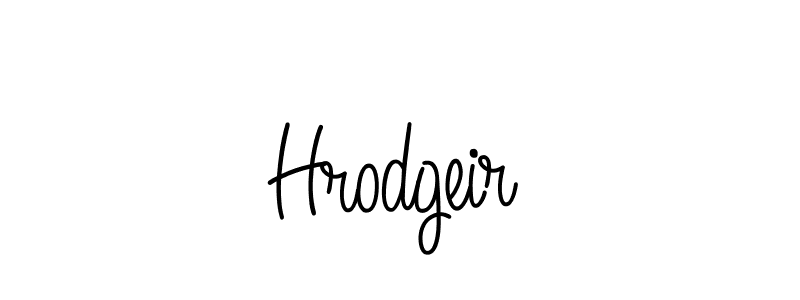 Hrodgeir stylish signature style. Best Handwritten Sign (Angelique-Rose-font-FFP) for my name. Handwritten Signature Collection Ideas for my name Hrodgeir. Hrodgeir signature style 5 images and pictures png