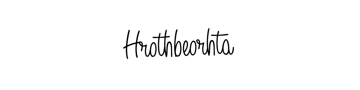 Make a short Hrothbeorhta signature style. Manage your documents anywhere anytime using Angelique-Rose-font-FFP. Create and add eSignatures, submit forms, share and send files easily. Hrothbeorhta signature style 5 images and pictures png