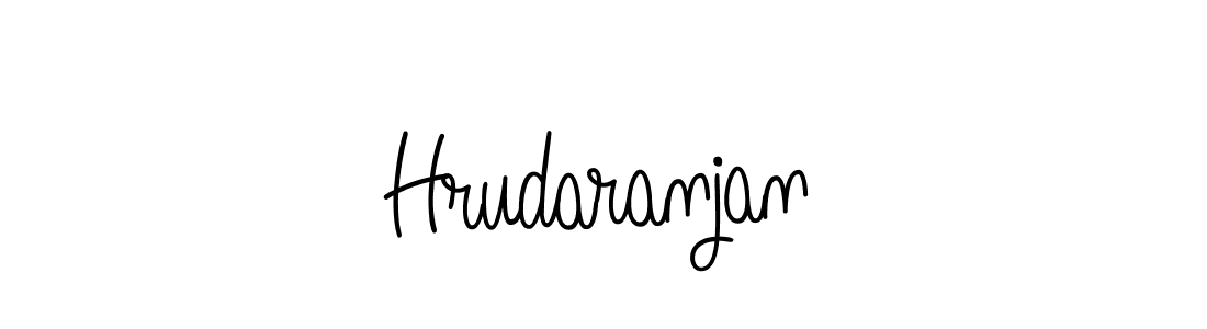 You should practise on your own different ways (Angelique-Rose-font-FFP) to write your name (Hrudaranjan) in signature. don't let someone else do it for you. Hrudaranjan signature style 5 images and pictures png