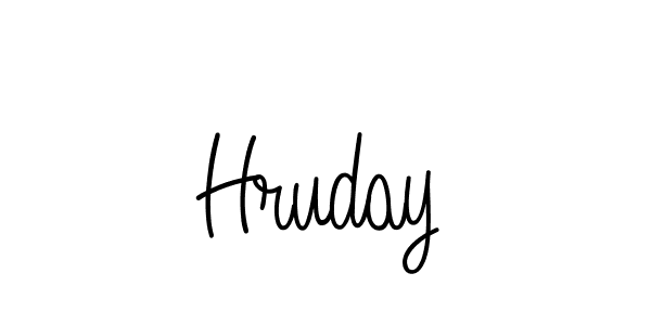 Make a beautiful signature design for name Hruday. Use this online signature maker to create a handwritten signature for free. Hruday signature style 5 images and pictures png