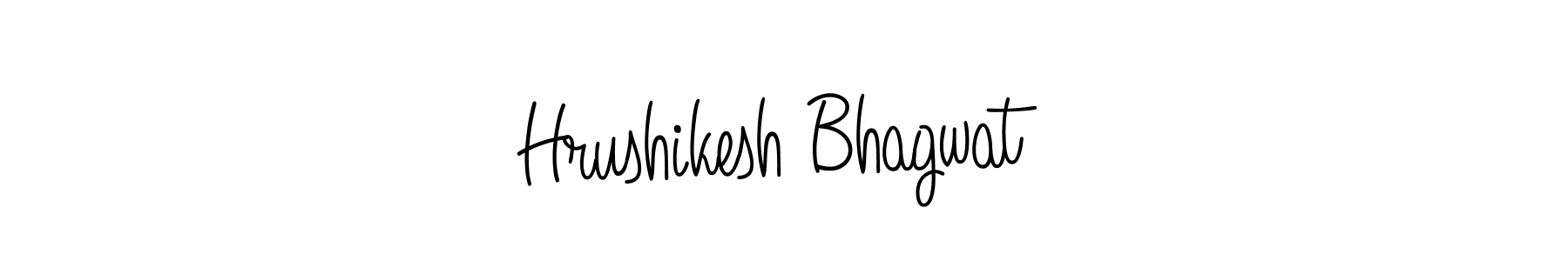 You should practise on your own different ways (Angelique-Rose-font-FFP) to write your name (Hrushikesh Bhagwat) in signature. don't let someone else do it for you. Hrushikesh Bhagwat signature style 5 images and pictures png