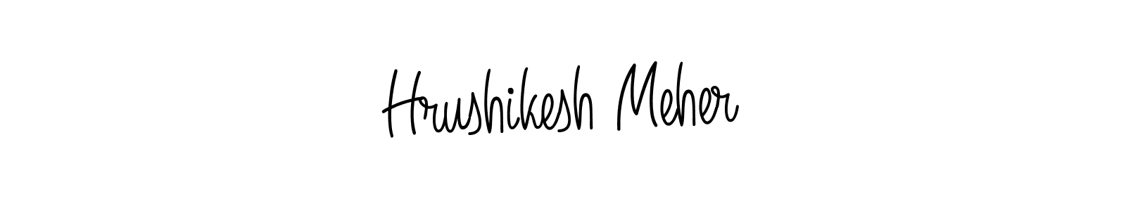 How to make Hrushikesh Meher signature? Angelique-Rose-font-FFP is a professional autograph style. Create handwritten signature for Hrushikesh Meher name. Hrushikesh Meher signature style 5 images and pictures png