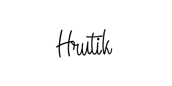 Hrutik stylish signature style. Best Handwritten Sign (Angelique-Rose-font-FFP) for my name. Handwritten Signature Collection Ideas for my name Hrutik. Hrutik signature style 5 images and pictures png