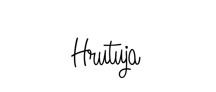 You can use this online signature creator to create a handwritten signature for the name Hrutuja. This is the best online autograph maker. Hrutuja signature style 5 images and pictures png