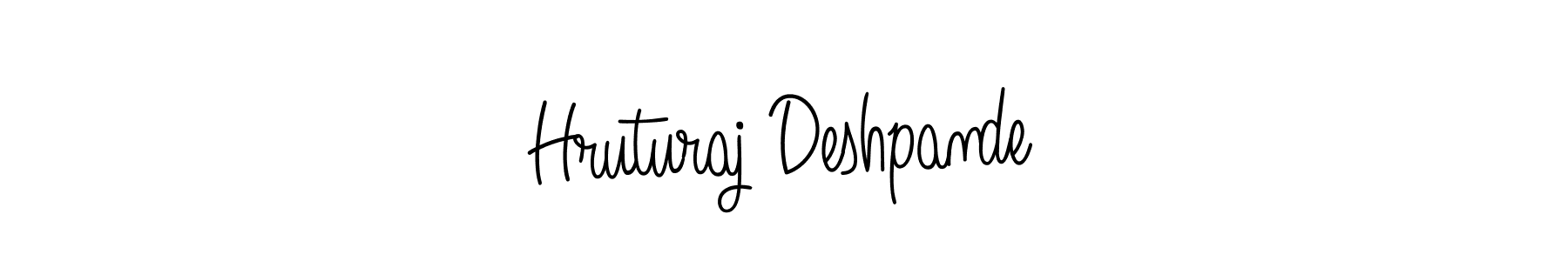 Make a beautiful signature design for name Hruturaj Deshpande. Use this online signature maker to create a handwritten signature for free. Hruturaj Deshpande signature style 5 images and pictures png