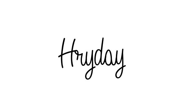 Also we have Hryday name is the best signature style. Create professional handwritten signature collection using Angelique-Rose-font-FFP autograph style. Hryday signature style 5 images and pictures png