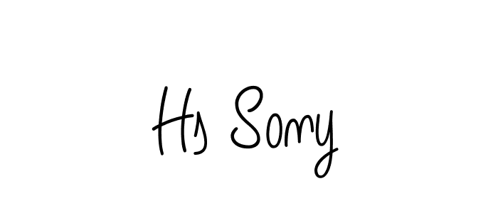 Angelique-Rose-font-FFP is a professional signature style that is perfect for those who want to add a touch of class to their signature. It is also a great choice for those who want to make their signature more unique. Get Hs Sony name to fancy signature for free. Hs Sony signature style 5 images and pictures png