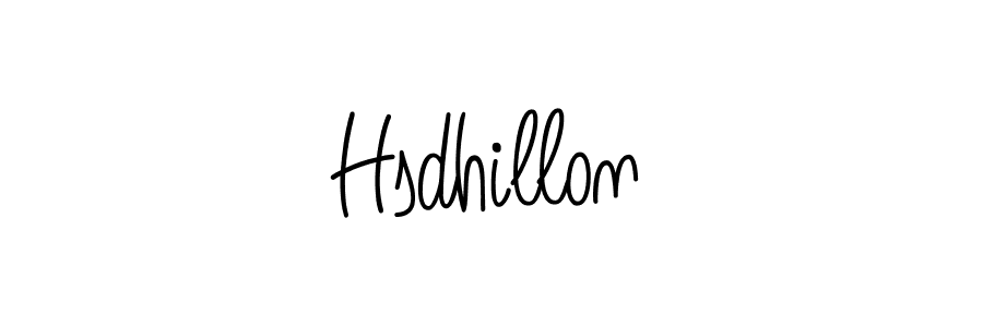 Make a short Hsdhillon signature style. Manage your documents anywhere anytime using Angelique-Rose-font-FFP. Create and add eSignatures, submit forms, share and send files easily. Hsdhillon signature style 5 images and pictures png