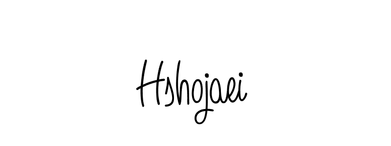 Create a beautiful signature design for name Hshojaei. With this signature (Angelique-Rose-font-FFP) fonts, you can make a handwritten signature for free. Hshojaei signature style 5 images and pictures png