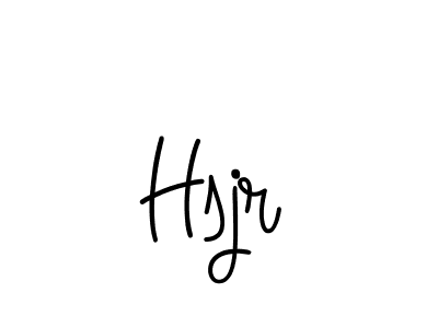 Make a beautiful signature design for name Hsjr. Use this online signature maker to create a handwritten signature for free. Hsjr signature style 5 images and pictures png