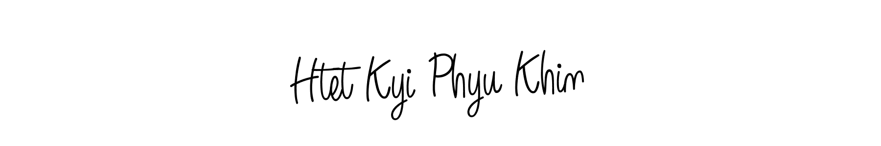 How to Draw Htet Kyi Phyu Khin signature style? Angelique-Rose-font-FFP is a latest design signature styles for name Htet Kyi Phyu Khin. Htet Kyi Phyu Khin signature style 5 images and pictures png