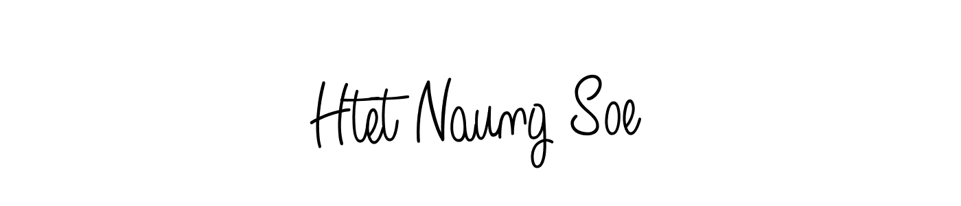 You should practise on your own different ways (Angelique-Rose-font-FFP) to write your name (Htet Naung Soe) in signature. don't let someone else do it for you. Htet Naung Soe signature style 5 images and pictures png