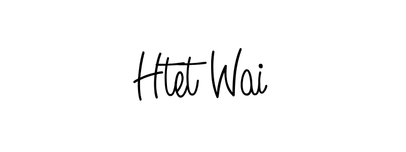 This is the best signature style for the Htet Wai name. Also you like these signature font (Angelique-Rose-font-FFP). Mix name signature. Htet Wai signature style 5 images and pictures png