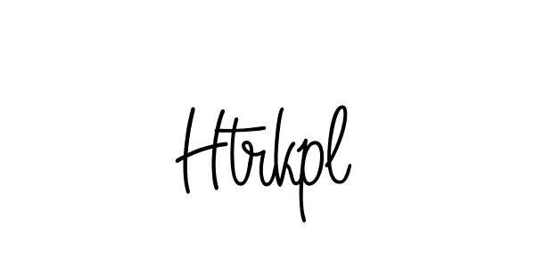 How to make Htrkpl name signature. Use Angelique-Rose-font-FFP style for creating short signs online. This is the latest handwritten sign. Htrkpl signature style 5 images and pictures png