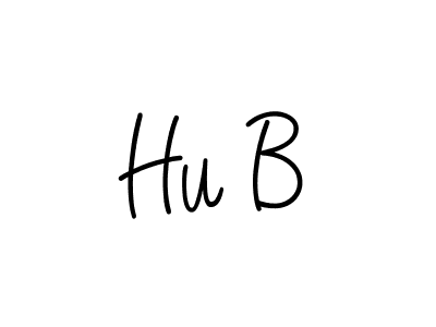 It looks lik you need a new signature style for name Hu B. Design unique handwritten (Angelique-Rose-font-FFP) signature with our free signature maker in just a few clicks. Hu B signature style 5 images and pictures png