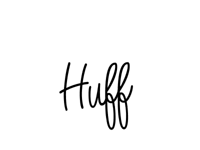 Make a beautiful signature design for name Huff. With this signature (Angelique-Rose-font-FFP) style, you can create a handwritten signature for free. Huff signature style 5 images and pictures png