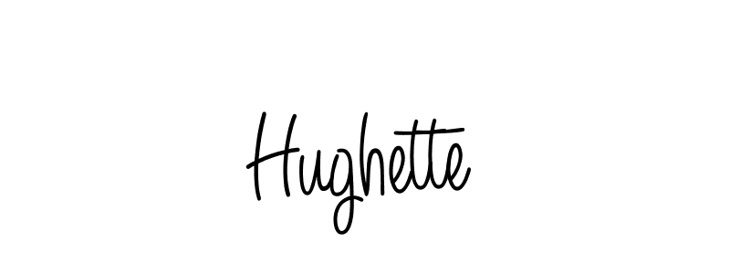 The best way (Angelique-Rose-font-FFP) to make a short signature is to pick only two or three words in your name. The name Hughette include a total of six letters. For converting this name. Hughette signature style 5 images and pictures png
