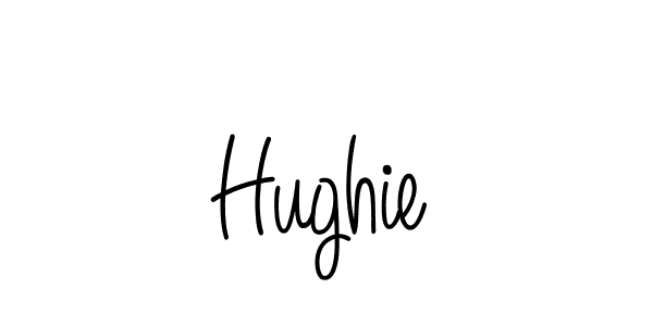 Also we have Hughie name is the best signature style. Create professional handwritten signature collection using Angelique-Rose-font-FFP autograph style. Hughie signature style 5 images and pictures png