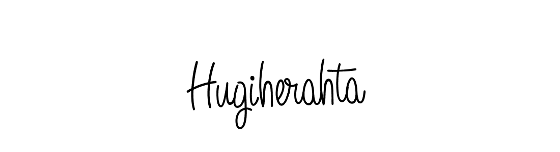Once you've used our free online signature maker to create your best signature Angelique-Rose-font-FFP style, it's time to enjoy all of the benefits that Hugiherahta name signing documents. Hugiherahta signature style 5 images and pictures png