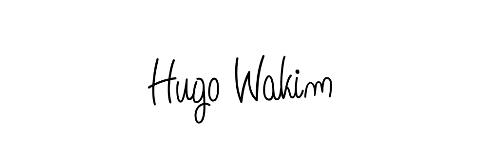 Check out images of Autograph of Hugo Wakim name. Actor Hugo Wakim Signature Style. Angelique-Rose-font-FFP is a professional sign style online. Hugo Wakim signature style 5 images and pictures png