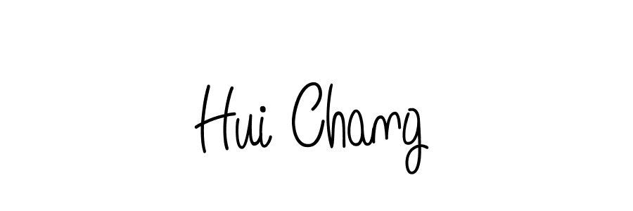 if you are searching for the best signature style for your name Hui Chang. so please give up your signature search. here we have designed multiple signature styles  using Angelique-Rose-font-FFP. Hui Chang signature style 5 images and pictures png