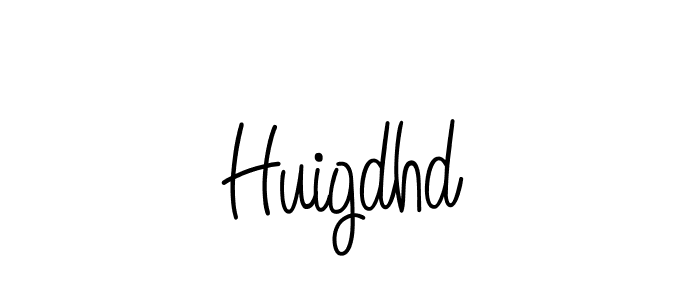 Make a beautiful signature design for name Huigdhd. Use this online signature maker to create a handwritten signature for free. Huigdhd signature style 5 images and pictures png