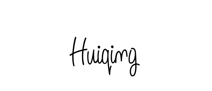 How to Draw Huiqing signature style? Angelique-Rose-font-FFP is a latest design signature styles for name Huiqing. Huiqing signature style 5 images and pictures png