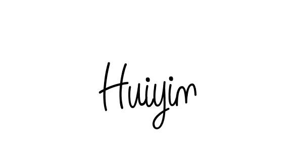 How to make Huiyin name signature. Use Angelique-Rose-font-FFP style for creating short signs online. This is the latest handwritten sign. Huiyin signature style 5 images and pictures png