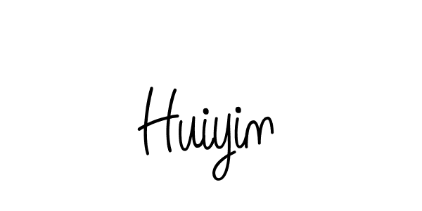 The best way (Angelique-Rose-font-FFP) to make a short signature is to pick only two or three words in your name. The name Huiyin include a total of six letters. For converting this name. Huiyin signature style 5 images and pictures png