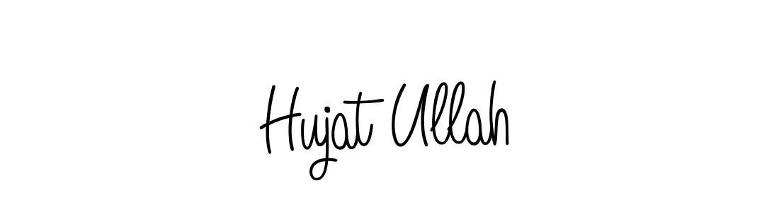 Use a signature maker to create a handwritten signature online. With this signature software, you can design (Angelique-Rose-font-FFP) your own signature for name Hujat Ullah. Hujat Ullah signature style 5 images and pictures png