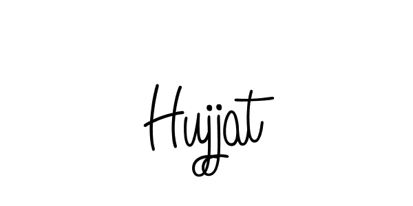 Use a signature maker to create a handwritten signature online. With this signature software, you can design (Angelique-Rose-font-FFP) your own signature for name Hujjat. Hujjat signature style 5 images and pictures png