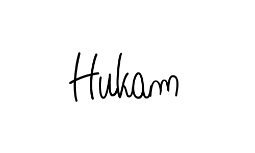 How to Draw Hukam signature style? Angelique-Rose-font-FFP is a latest design signature styles for name Hukam. Hukam signature style 5 images and pictures png