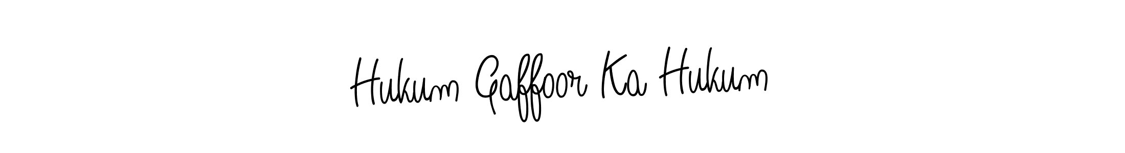 How to Draw Hukum Gaffoor Ka Hukum signature style? Angelique-Rose-font-FFP is a latest design signature styles for name Hukum Gaffoor Ka Hukum. Hukum Gaffoor Ka Hukum signature style 5 images and pictures png