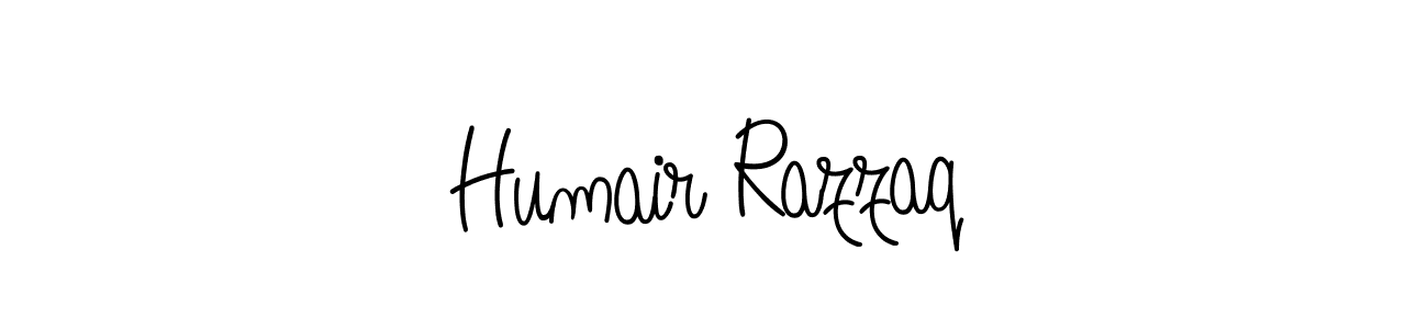 How to Draw Humair Razzaq signature style? Angelique-Rose-font-FFP is a latest design signature styles for name Humair Razzaq. Humair Razzaq signature style 5 images and pictures png