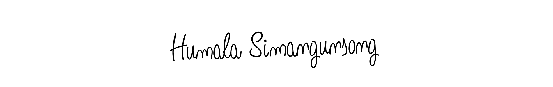 Also You can easily find your signature by using the search form. We will create Humala Simangunsong name handwritten signature images for you free of cost using Angelique-Rose-font-FFP sign style. Humala Simangunsong signature style 5 images and pictures png